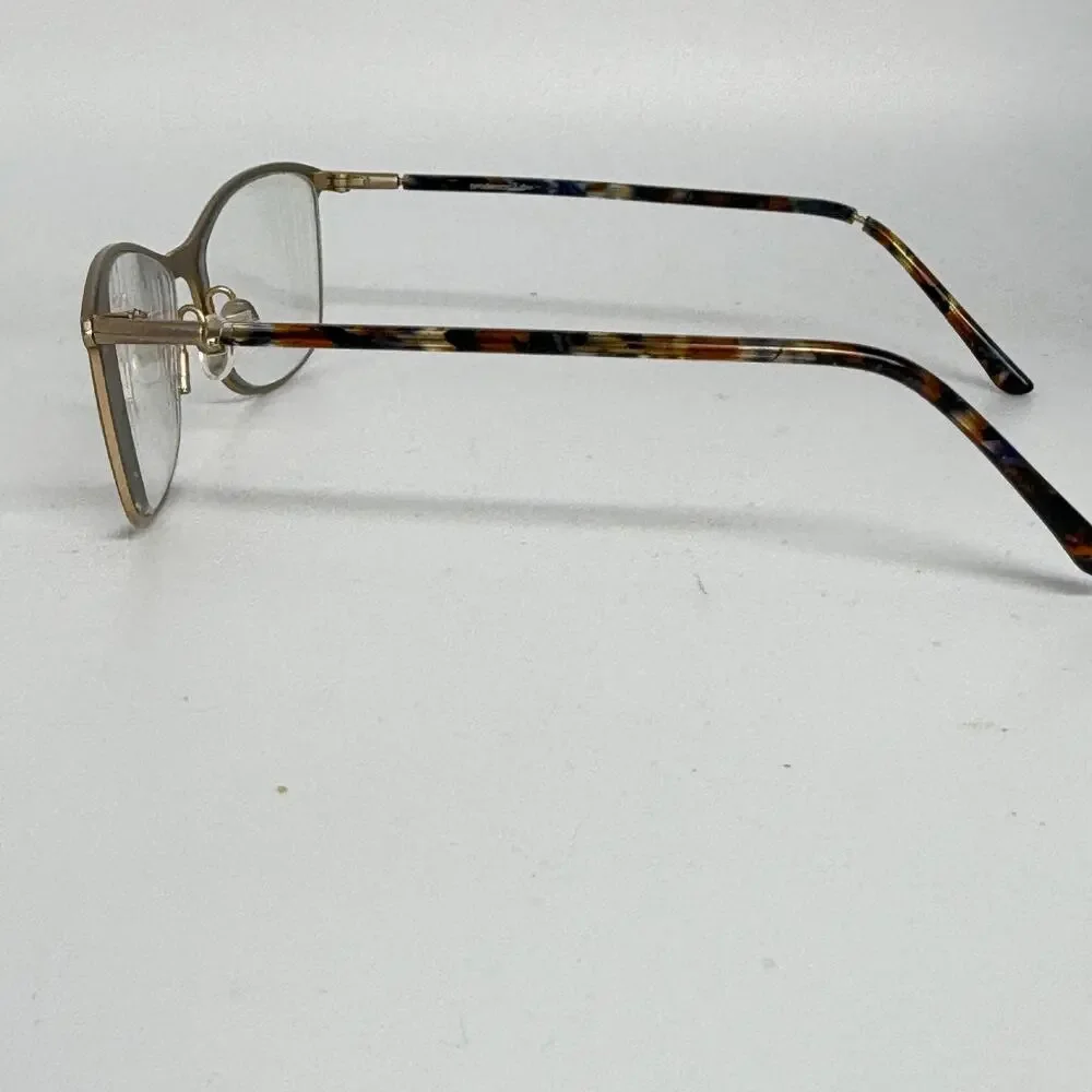 Prodesign Denmark Eyeglasses Frame multicolor 140 Blue Brown Clear H18306‎